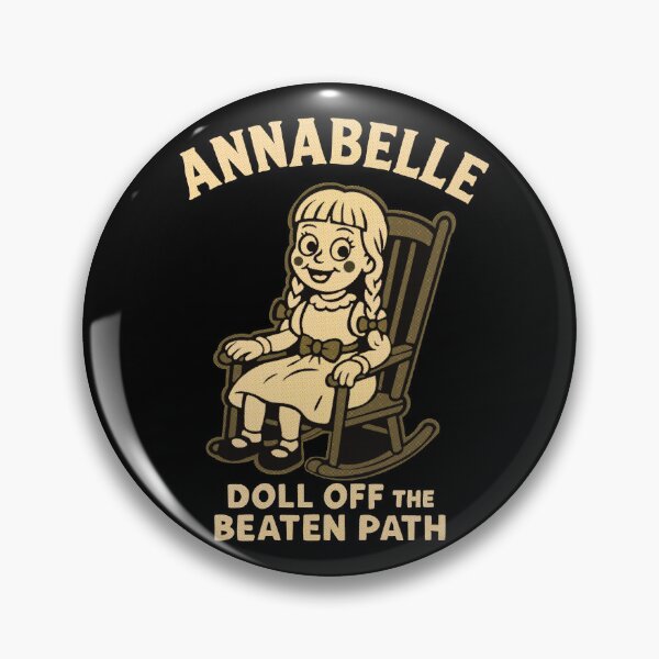 Item preview, Annabelle Doll off the Beaten Path – Retro Cartoon Horror Icon designed and sold by Nyejeh.