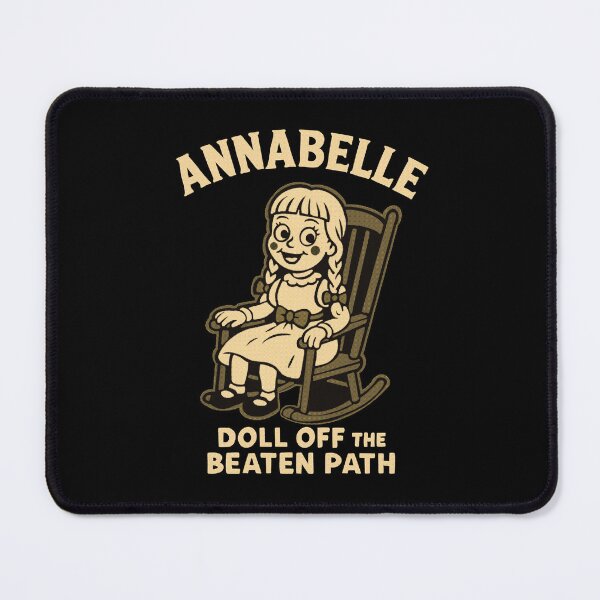 Item preview, Annabelle Doll off the Beaten Path – Retro Cartoon Horror Icon designed and sold by Nyejeh.