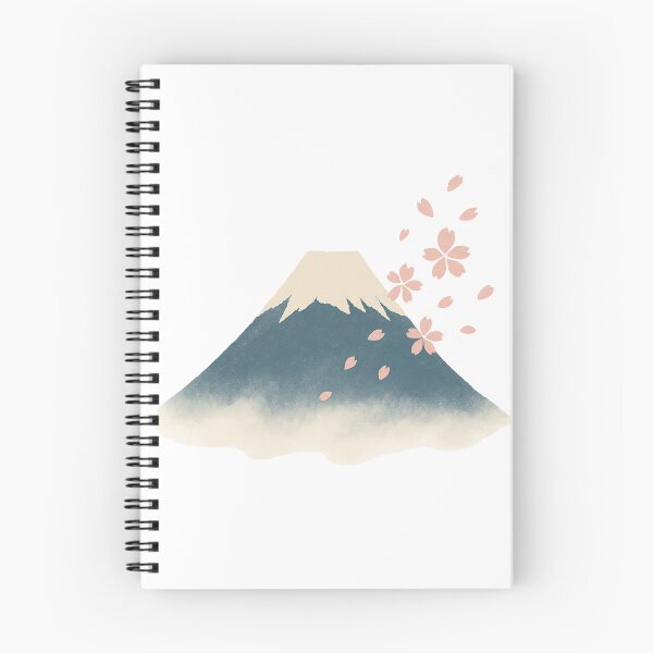 Item preview, Mountain Form — Sakura in the Mist designed and sold by Lazy-Genius-Co.