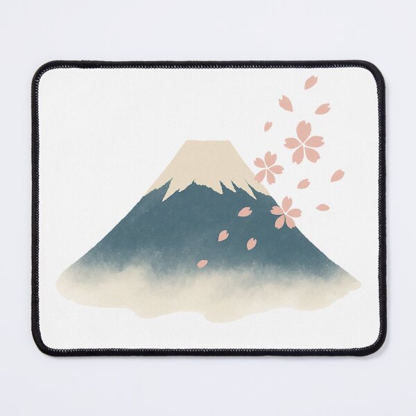 Item preview, Mountain Form — Sakura in the Mist designed and sold by Lazy-Genius-Co.
