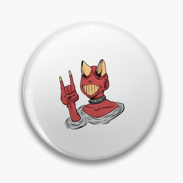 Item preview, Hell Yeah Demon Rock Hand Graphic  designed and sold by TheresAgosto.
