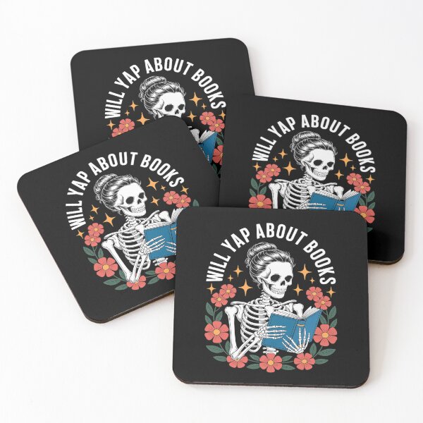 Item preview, Book Bookworm Reader Reading Yapping Funny Skeleton designed and sold by RansomFlatley.