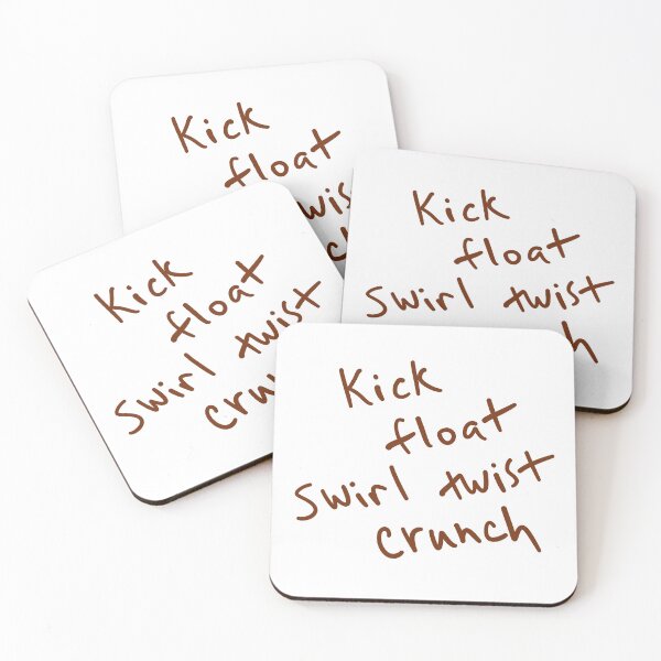 Artikelvorschau, Kick, Float, Wirbel, Twist, Crunch entworfen und verkauft von abeink.