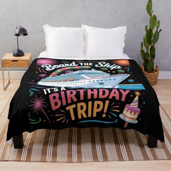Item preview, Board The Ship It's A Birthday Trip Cruise Birthday Vacation 1 designed and sold by MinaReinger.