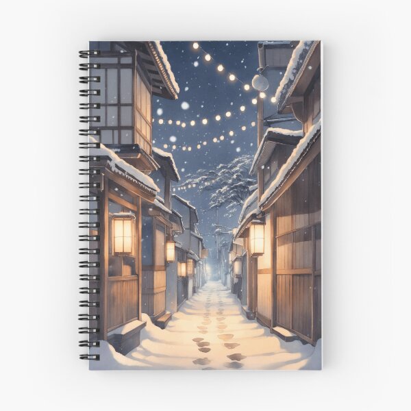Item preview, Snow Lantern Path ― Neo-Kachofugetsu Series designed and sold by SEIMEI2025.