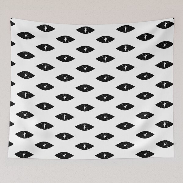 Item preview, Copy of Starry Eyes (Black - Small) – Cosmic Dream Gaze designed and sold by TummysEmporium.