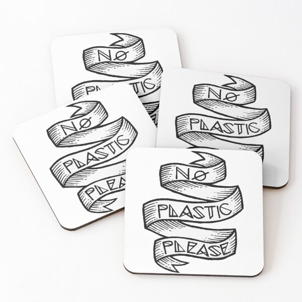 Item preview, NO PLASTIC designed and sold by Bearskin Lake Studio.