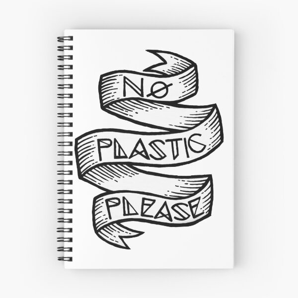 Item preview, NO PLASTIC designed and sold by Bearskin Lake Studio.