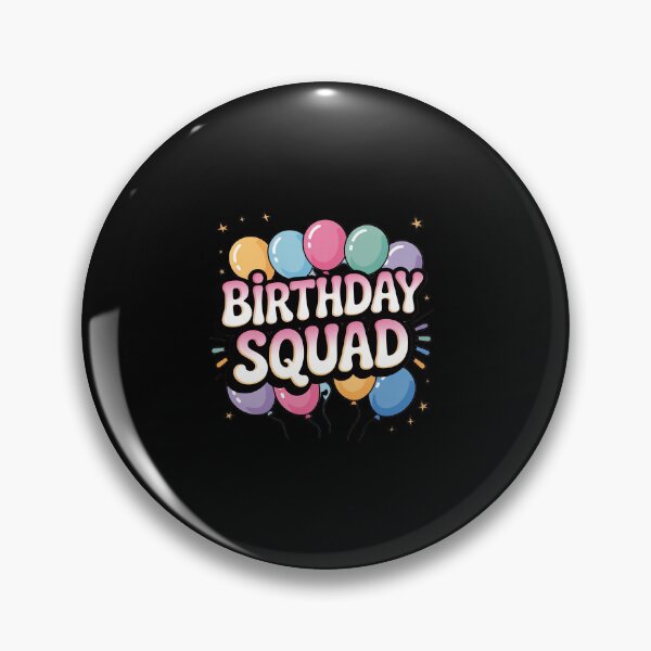 Item preview, Birthday Squad designed and sold by MinaReinger.