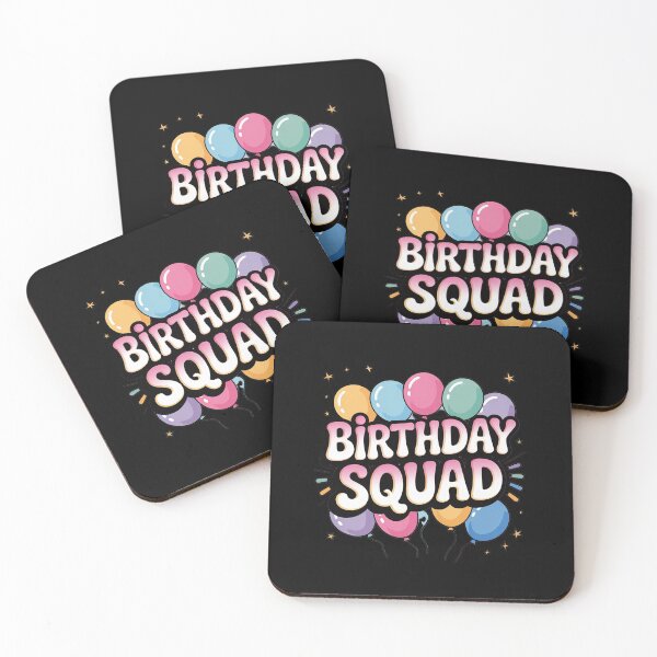 Item preview, Birthday Squad designed and sold by MinaReinger.