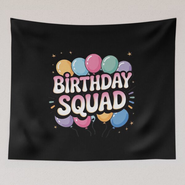 Item preview, Birthday Squad designed and sold by MinaReinger.
