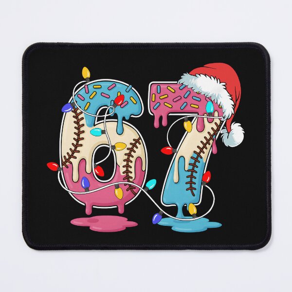 Item preview, Six Seven Baseball Ice Cream Drip Cool Meme 67 Funny Christmas Lights designed and sold by AnitaBice.