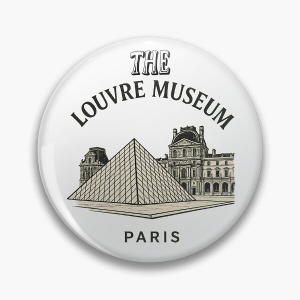 Item preview, Louvre Museum designed and sold by Echo Aesthetics.