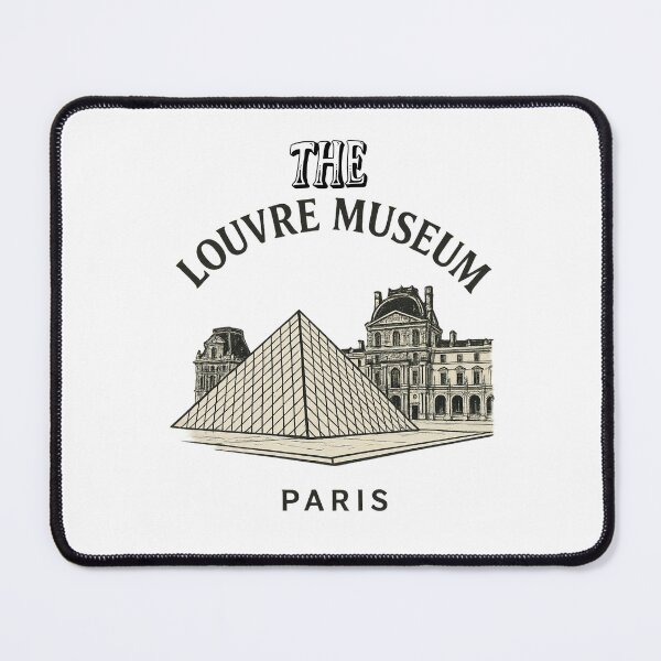 Item preview, Louvre Museum designed and sold by Echo Aesthetics.