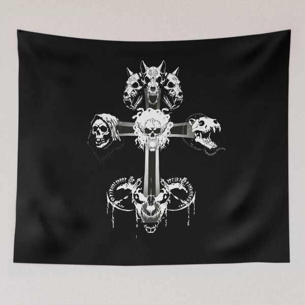 Artikelvorschau, Infernal Bestiary, Shadow Skull Brigade Lustiges Unterwelt Gothic Humor T-Shirt für Erwachsene entworfen und verkauft von XTSTUDIOART.