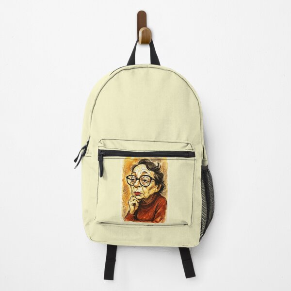 Item preview, Marguerite Duras Caricature designed and sold by Sarcastic designs.