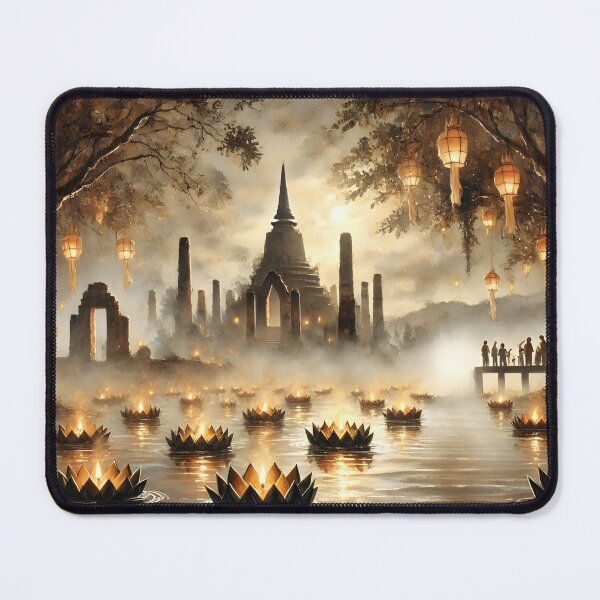 Item preview, Royal Ceremony of Light - Baroque Vision of Sukhothai Loy Krathong designed and sold by Koalangel.