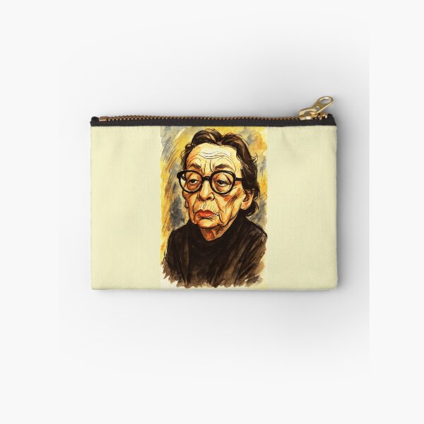 Item preview, Marguerite Duras Caricature designed and sold by Sarcastic designs.