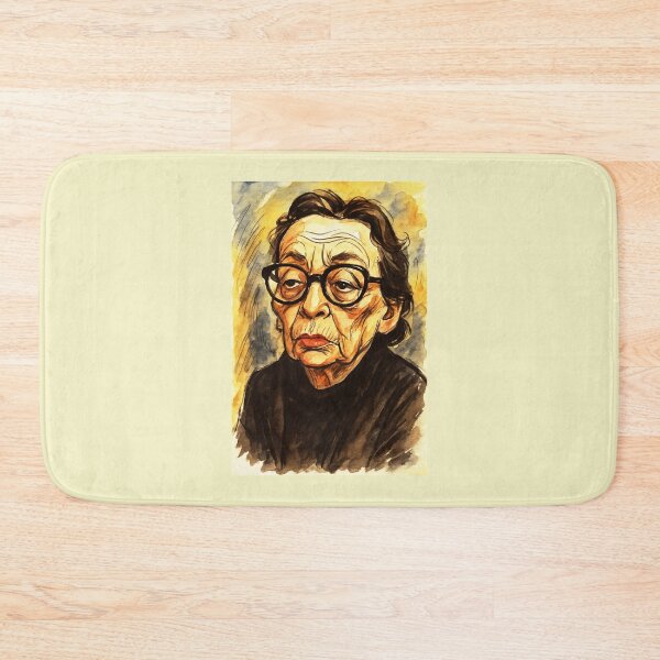 Item preview, Marguerite Duras Caricature designed and sold by Sarcastic designs.