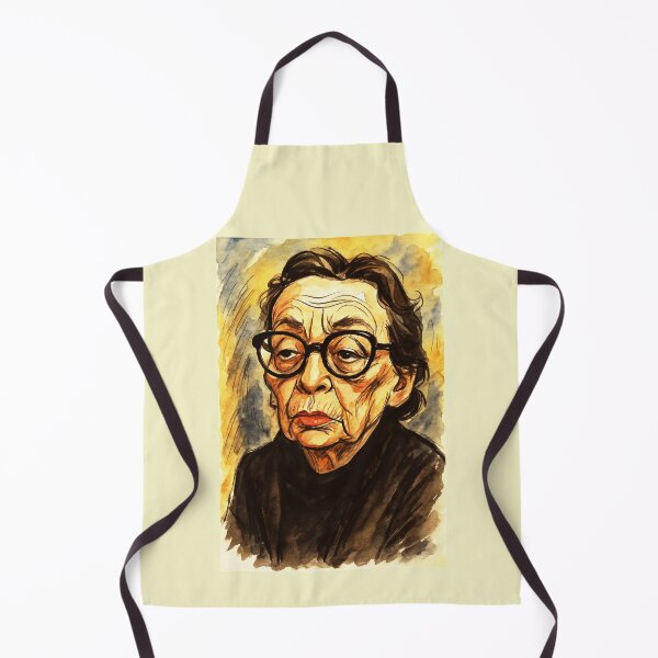 Item preview, Marguerite Duras Caricature designed and sold by Sarcastic designs.