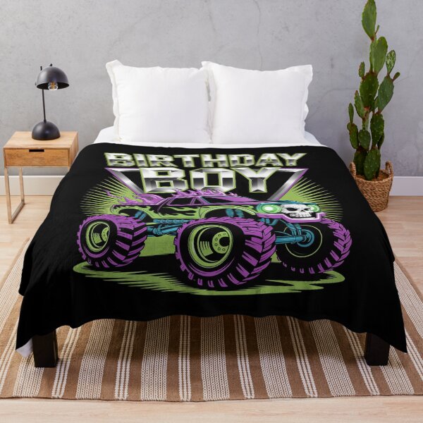 Item preview, Birthday Boy Monster Truck Are My Jam Bday Party Kids Boys designed and sold by RayArmstrong.