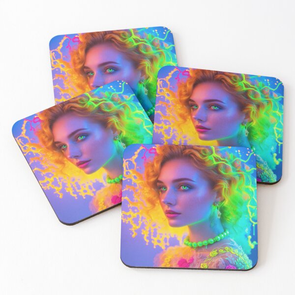 Item preview, Woman of Lightning Bolts and Candy Sparks 1 designed and sold by 3dvirtualand.