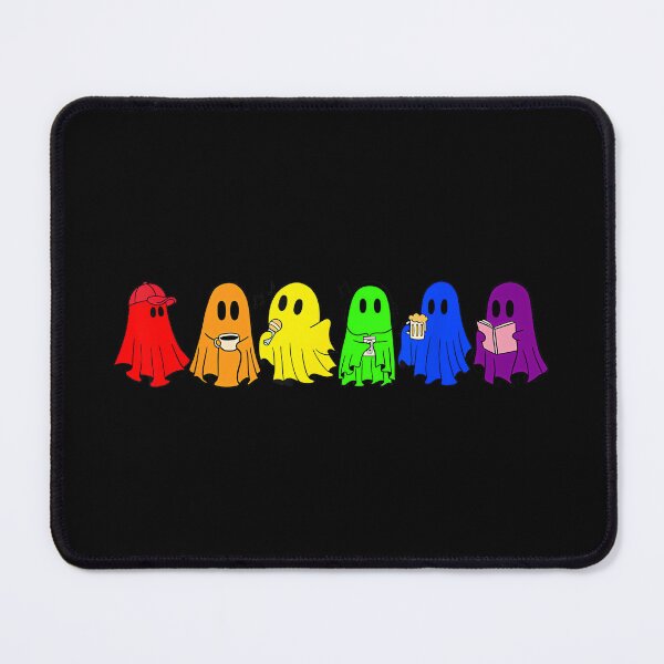 Item preview, Cute LGBTQ Ghost LGBT Halloween Ghost Rainbow Gay Pride designed and sold by LisaMCasares.