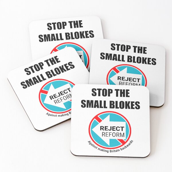 Item preview, STOP THE SMALL BOATS / BLOKES Reform UK designed and sold by ChuckyTJones.