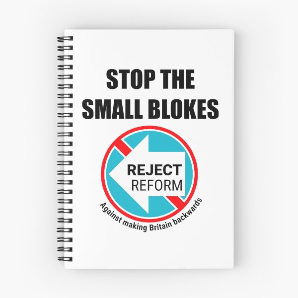 Item preview, STOP THE SMALL BOATS / BLOKES Reform UK designed and sold by ChuckyTJones.