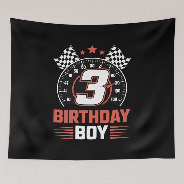 Item preview, Birthday 3 Three Race Car 3rd Birthday Racing Car Driver designed and sold by marcusry.