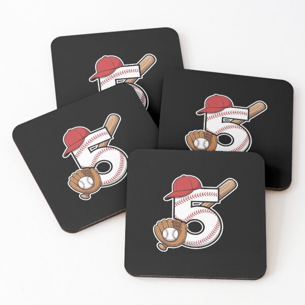 Item preview, Birthday 5 five Baseball 5th Birthday Baseball Player designed and sold by khorbiasieno.