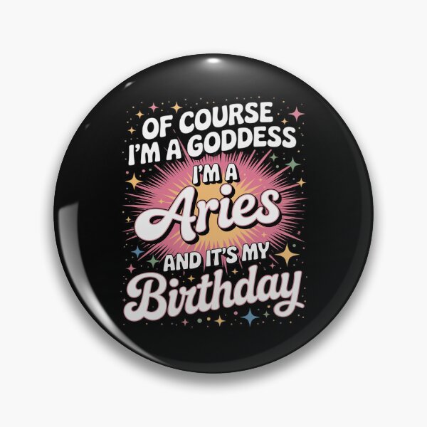 Item preview, Birthday Aries Goddess Queen Its My Birthday designed and sold by FranzFriesen.