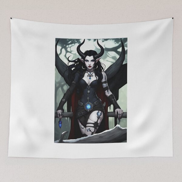 Item preview, Shadow's Embrace: The Dark Elven Sorceress designed and sold by csdesign73.