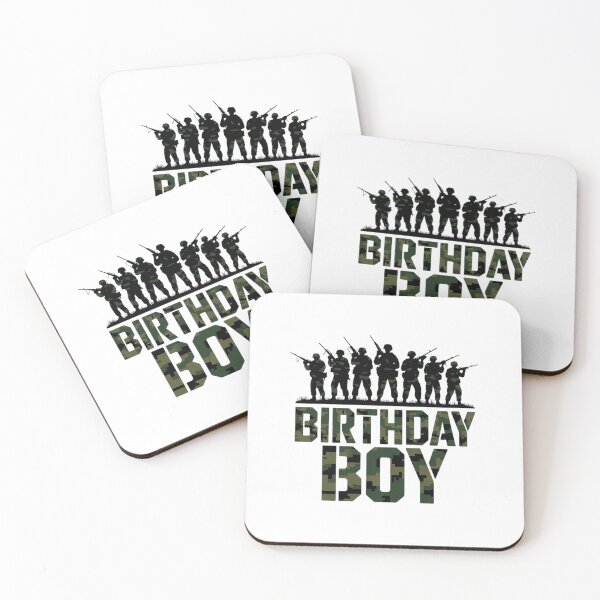 Item preview, Birthday Army Party Military designed and sold by DrewLeuschke.