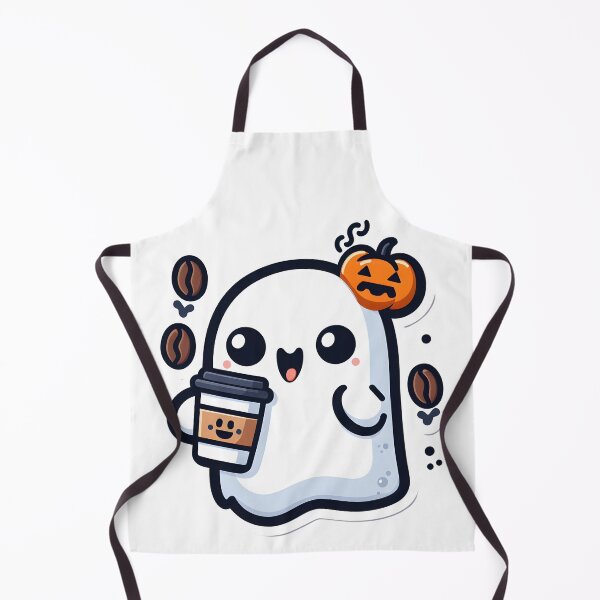 Item preview, Cute & Spooky: Coffee Monster Vibes – Halloween Fun designed and sold by Lu7u.