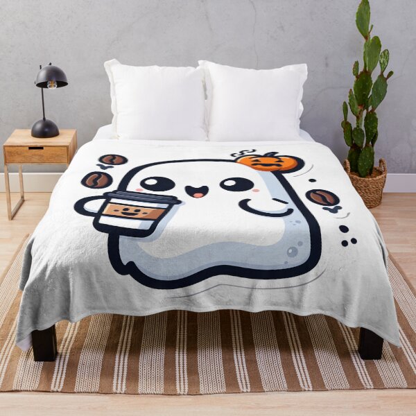 Item preview, Cute & Spooky: Coffee Monster Vibes – Halloween Fun designed and sold by Lu7u.