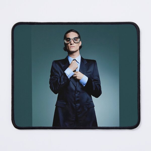 Item preview, Damiano David – Modern Icon in Sharp Suit Editorial Portrait designed and sold by aziakuboires.