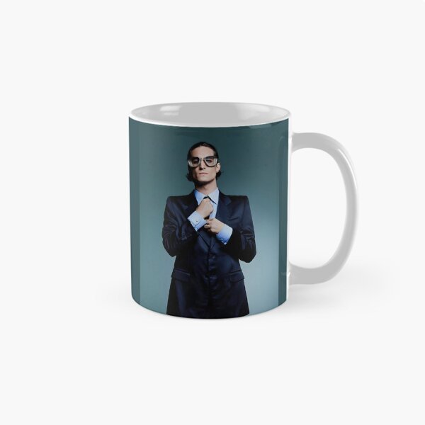 Item preview, Damiano David – Modern Icon in Sharp Suit Editorial Portrait designed and sold by aziakuboires.