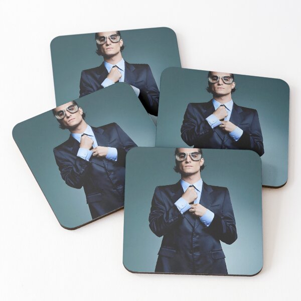 Item preview, Damiano David – Modern Icon in Sharp Suit Editorial Portrait designed and sold by aziakuboires.