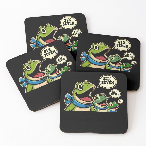Artikelvorschau, Lustiger Sechs Sieben 6 7 Frosch entworfen und verkauft von BlightedArt.