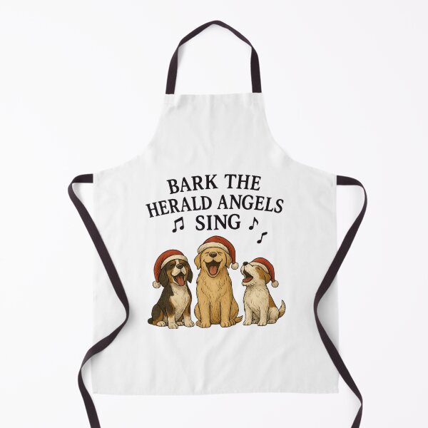 Item preview, Bark the Herald Angels Sing – Christmas Dogs Choir designed and sold by CraftedHome.