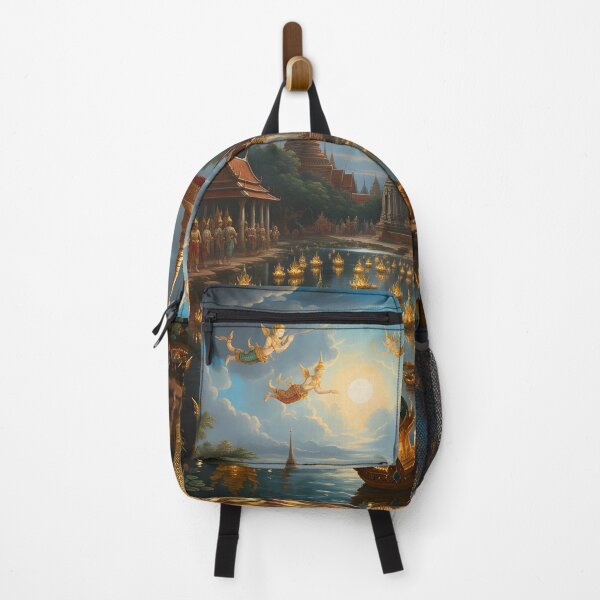 Item preview, Divine Loy Krathong Ceremony Baroque Painting Style designed and sold by Koalangel.