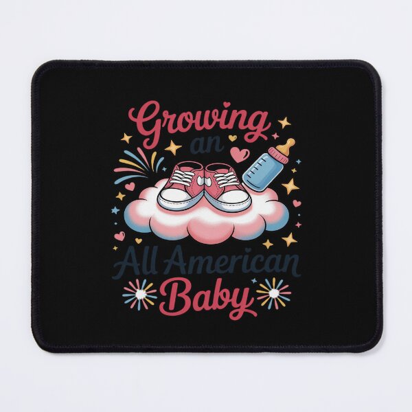 Item preview, Growing An All American Baby Pregnancy Announcement designed and sold by August4Laughs25.