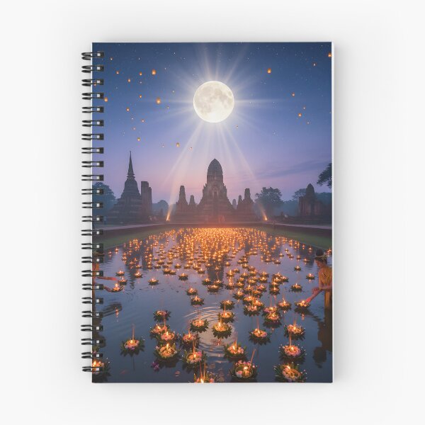 Item preview, Sacred Night of Lights Loy Krathong designed and sold by Koalangel.