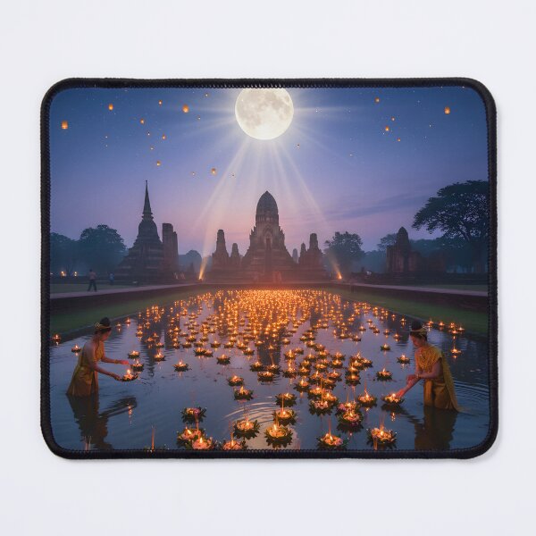 Item preview, Sacred Night of Lights Loy Krathong designed and sold by Koalangel.