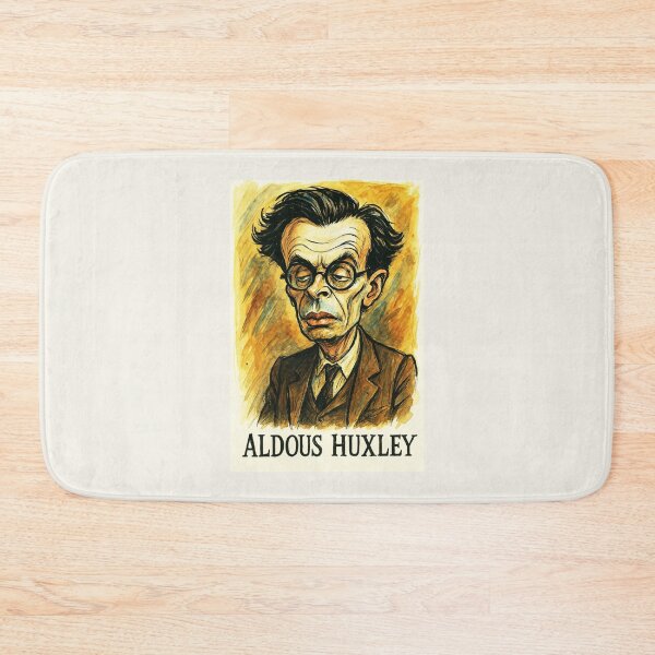 Item preview, Aldous Huxley Caricature designed and sold by Sarcastic designs.