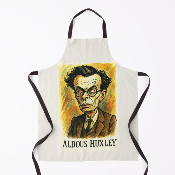 Item preview, Aldous Huxley Caricature designed and sold by Sarcastic designs.