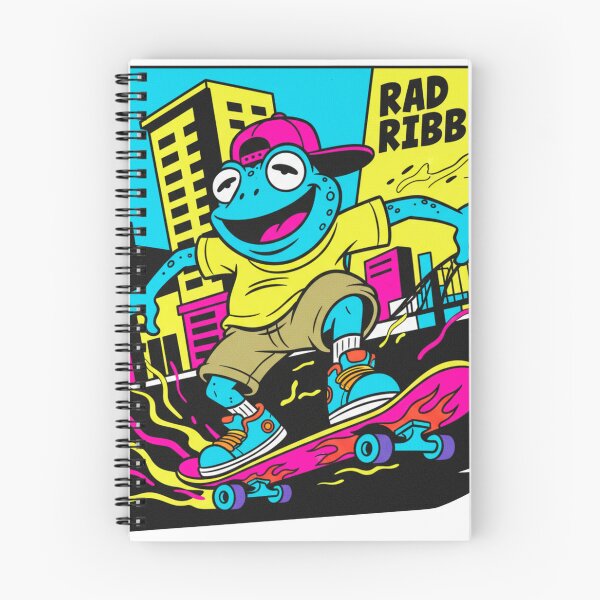 Item preview, Rad Ribbit Skateboard Frog - Urban Portland Skate Vibe designed and sold by j-2k.