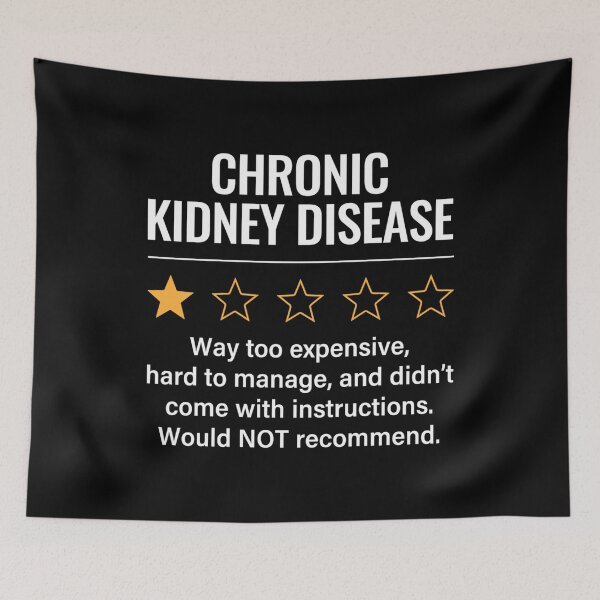 Item preview, Chronic Kidney Disease 1 Star Rating Kidney Awareness designed and sold by EzraIBlankenshi.