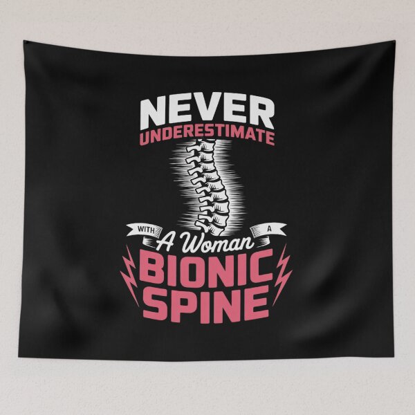 Item preview, Bionic Spine Surgery Survivor Back Spinal Fusion Recovery designed and sold by FranzFriesen.